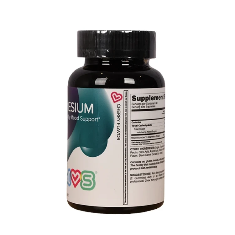 LIVS Magnesium 600mg  60 Gummies