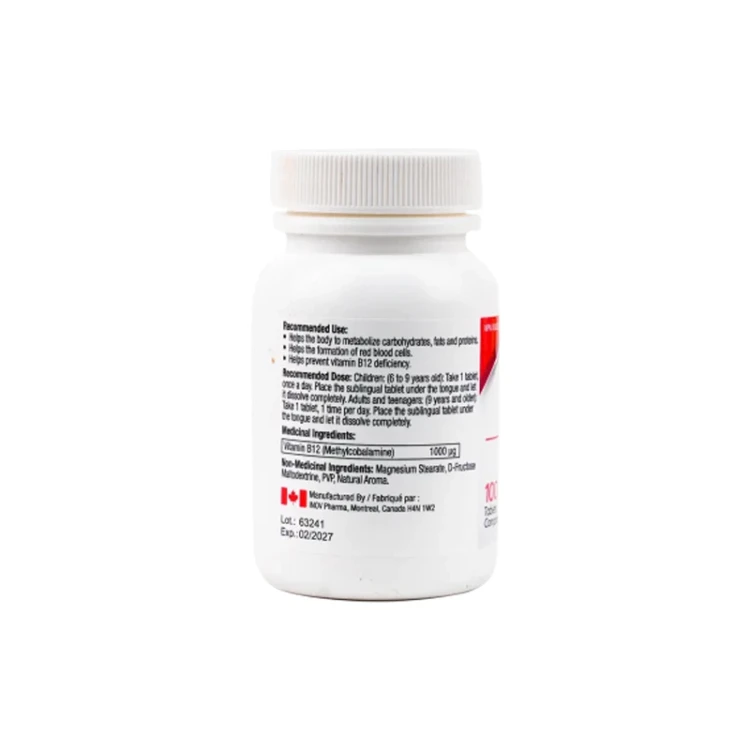 INOV Pharma B12 1000MG 100 Tablets