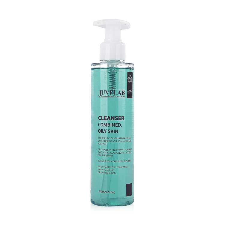 JUVELAB Cleanser Combined, Oily Skin 200ml