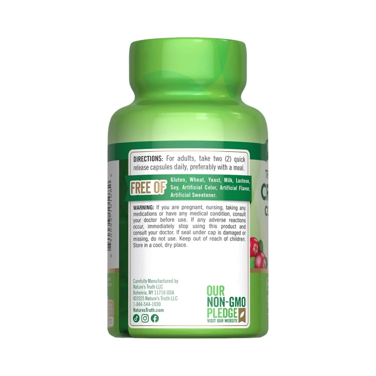 NATURE'S TRUTH CRANBERRY 90 CAPSULES