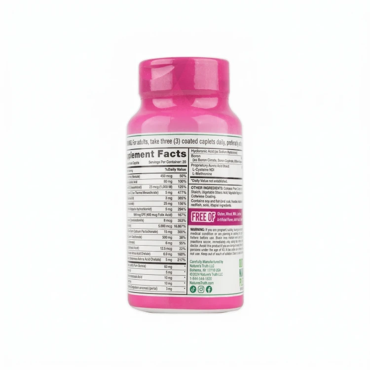 NATURE'S TRUTH Ultra Hair Skin&Nails Biotin Plus 60 Capets