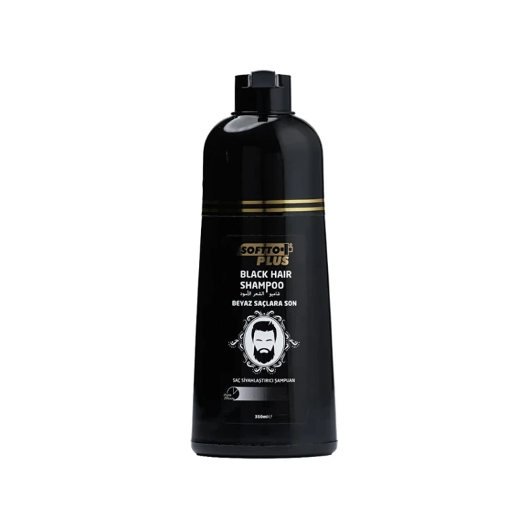 Softtoplus Black Hair Shampoo 350ML