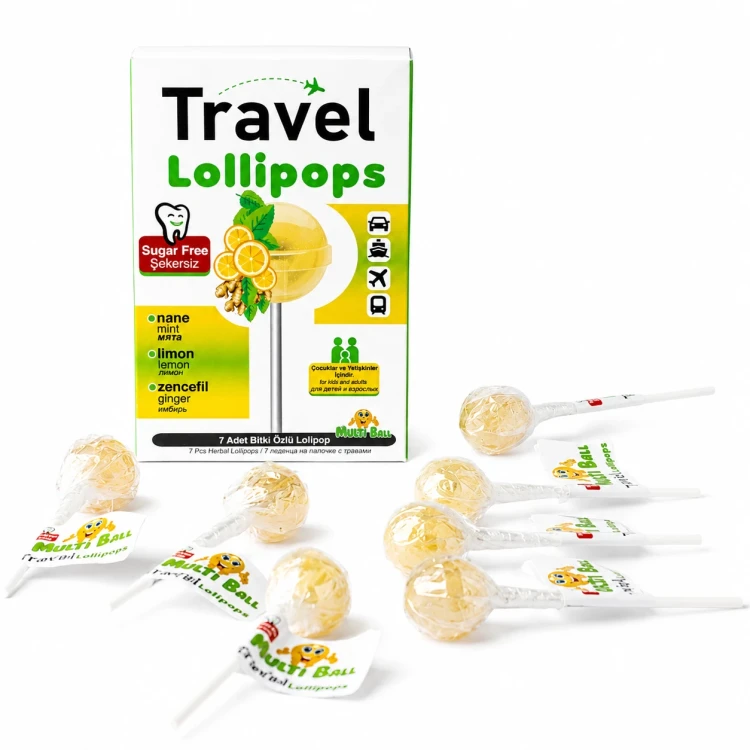 MULTIBALL TRAVEL LOLLIPOPS 7S