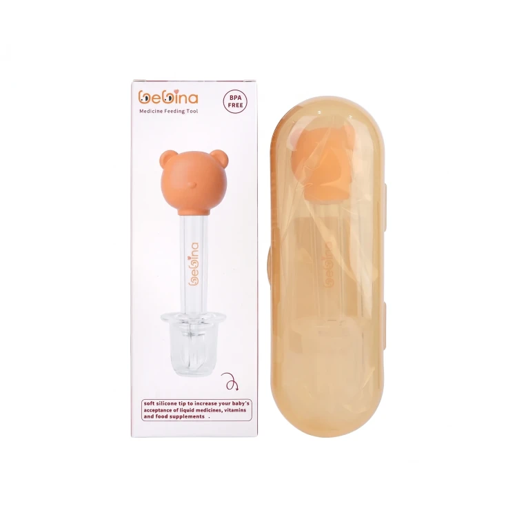 Bebina Medicine Feeding Tool  Orange