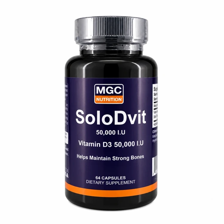 SoloDvit 50,000IU 64 Capsules