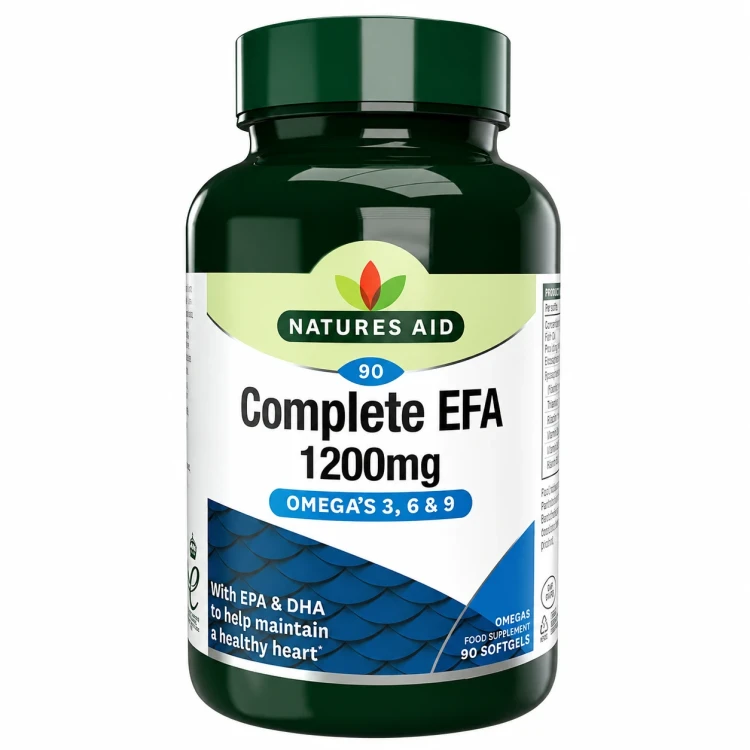 Natures Aid Complete EFA OMEGA 1200MG 90'S