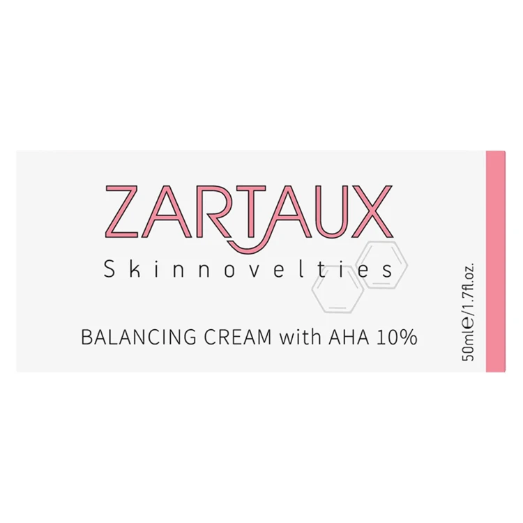 Zartaux Balancing Cream with AHA 10% - 50ml