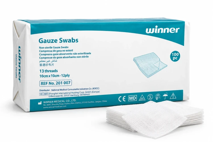 Winner Gauze Swab 10*10 12PLY 100'S
