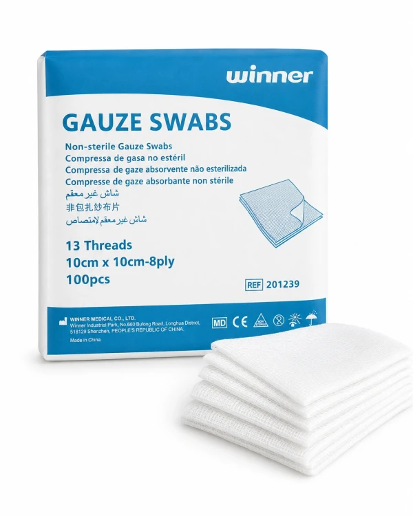Winner Gauze Swab 10*10 8PLY 100'S