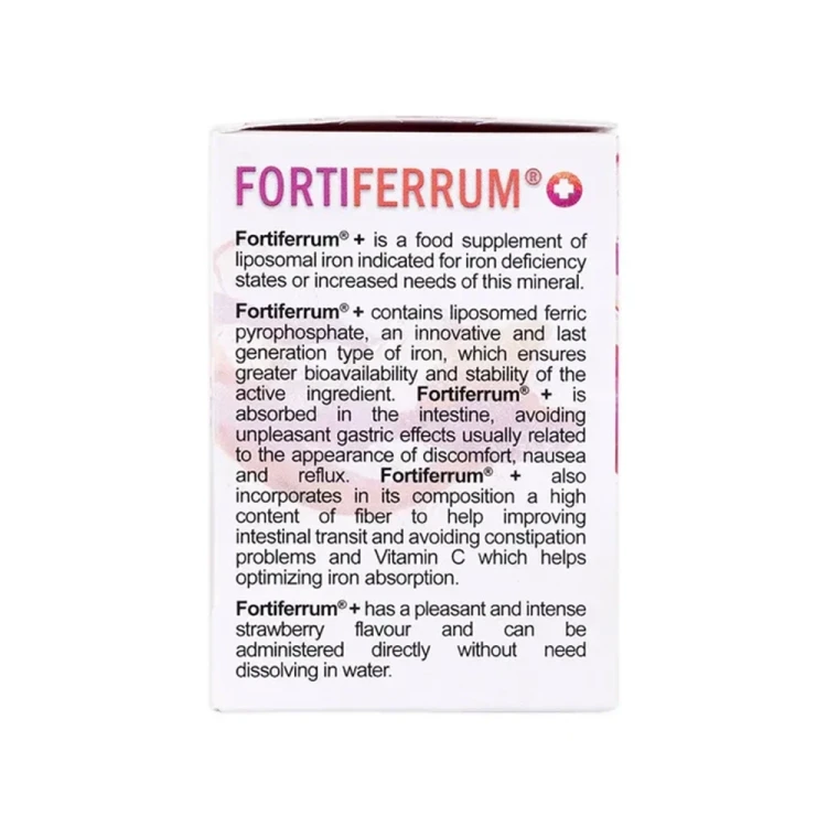 Fortiferrum Liposomal iron 30 Sachet Strawberry Flavour 45g