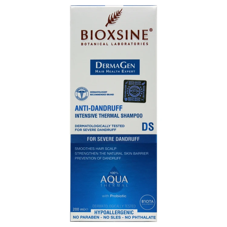 BIOXSINE DERMAGEN ANTI DAND INTENSIVE THERMAL SHAMPOO DS