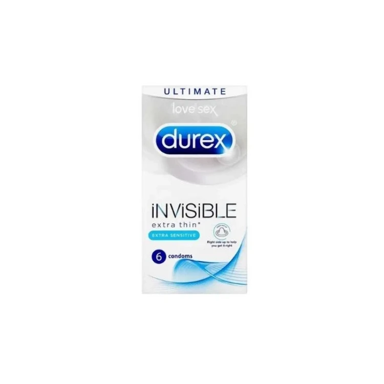 Durex Invisible Condoms 6'S