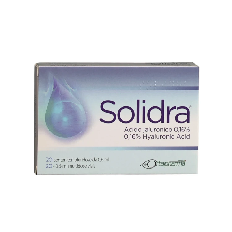 SOLIDRA EYE DROPS 20'VIAL