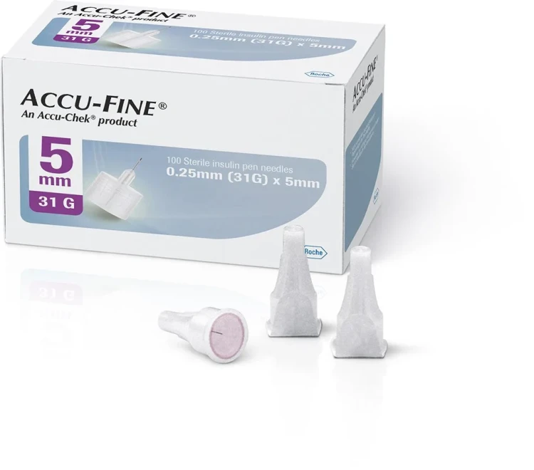 Accu Fine 0.25mm (31G) *5mm 100'S