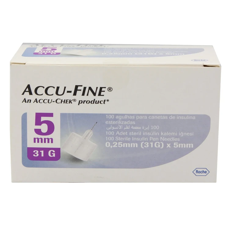 Accu Fine 0.25mm (31G) *5mm 100'S