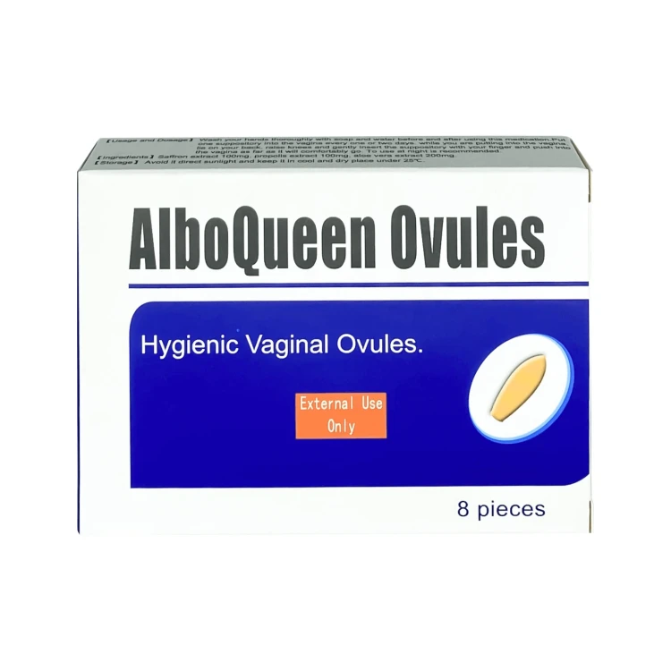 Albo Queen Vaginal Ovules 8'S