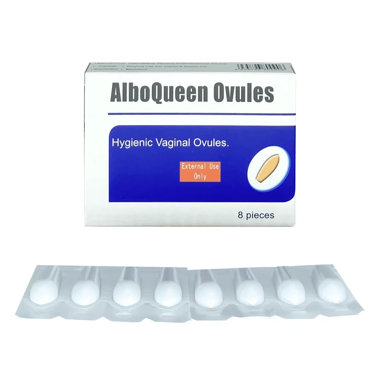 Albo Queen Vaginal Ovules 8'S