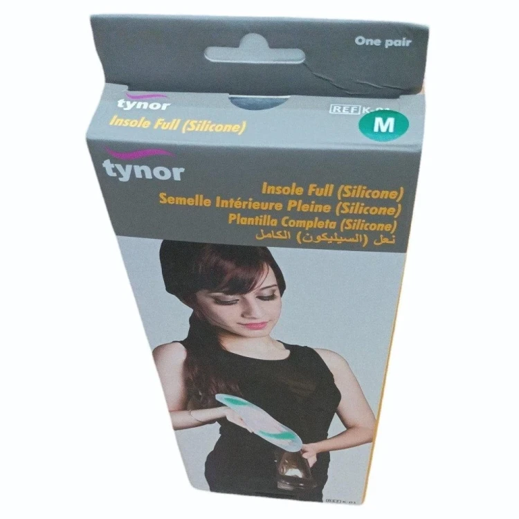 Tynor Insole Full Silicon  (Pair) K01 M