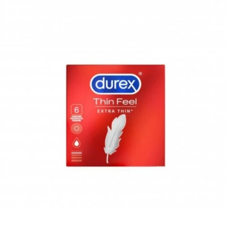 Durex feel thin Condms 6'S