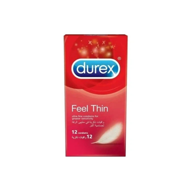 Durex Feel Thin Condoms 12'S