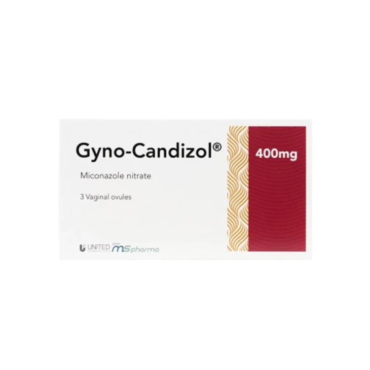 Gyno Candizol Ovules 400mg 3's