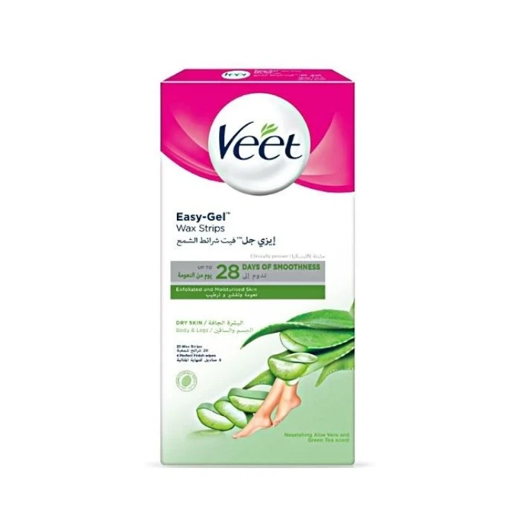 Veet Cold Wax Strips Dry Skin 20'S