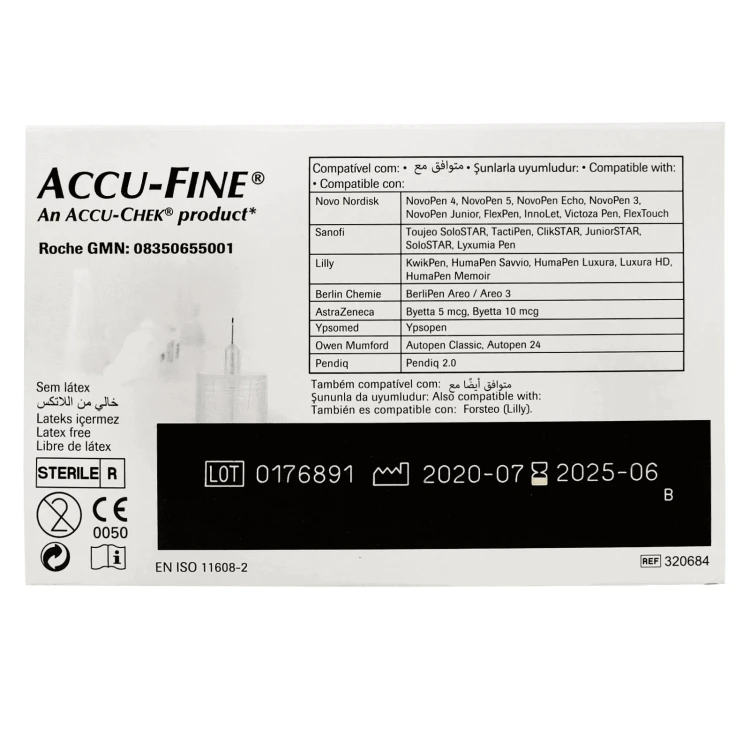 ACCU - FINE 0.25 MM. (31 G) *5 MM