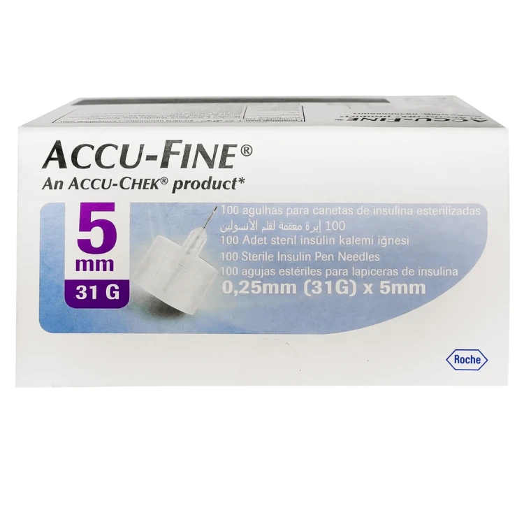 ACCU - FINE 0.25 MM. (31 G) *5 MM