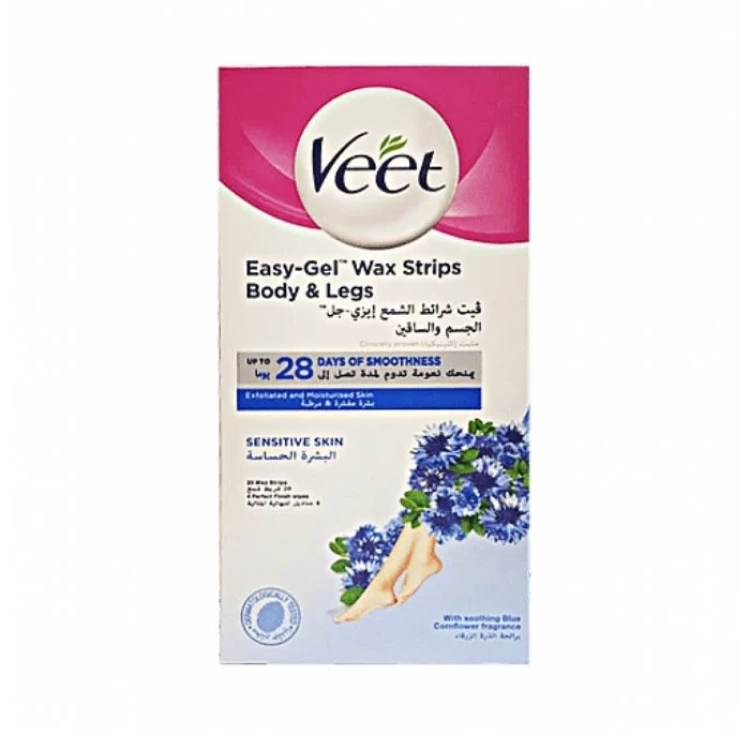 Veet Cold Wax Strips Sensitive 20'S