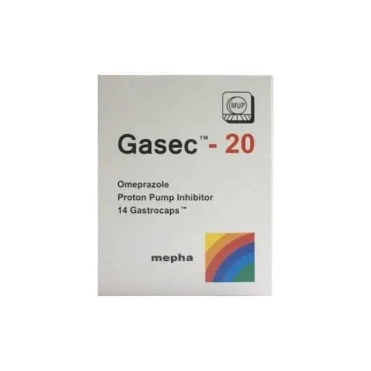 Gasec Capsule 20Mg 14'S