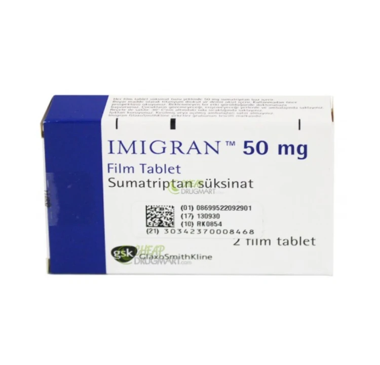 Imigran Tablets 50Mg 6Tab