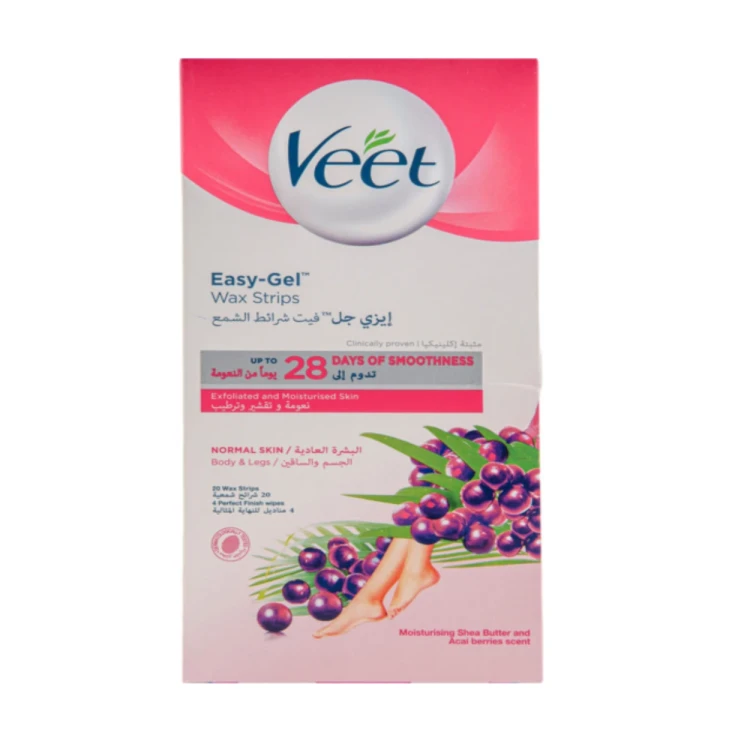 Veet Cold Wax Strips Normal Skin 20'S