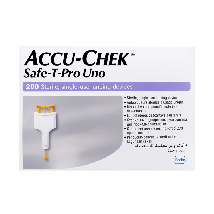Accu Chek Safe-T Pro Uno 200'S