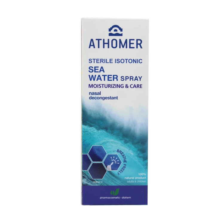 ATHOMER ISOTONIC MOIS&CARE SEAWATER NASEL SPRAY 150ML