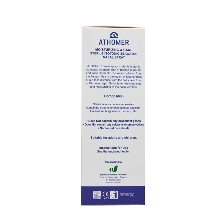 ATHOMER ISOTONIC MOIS&CARE SEAWATER NASEL SPRAY 150ML