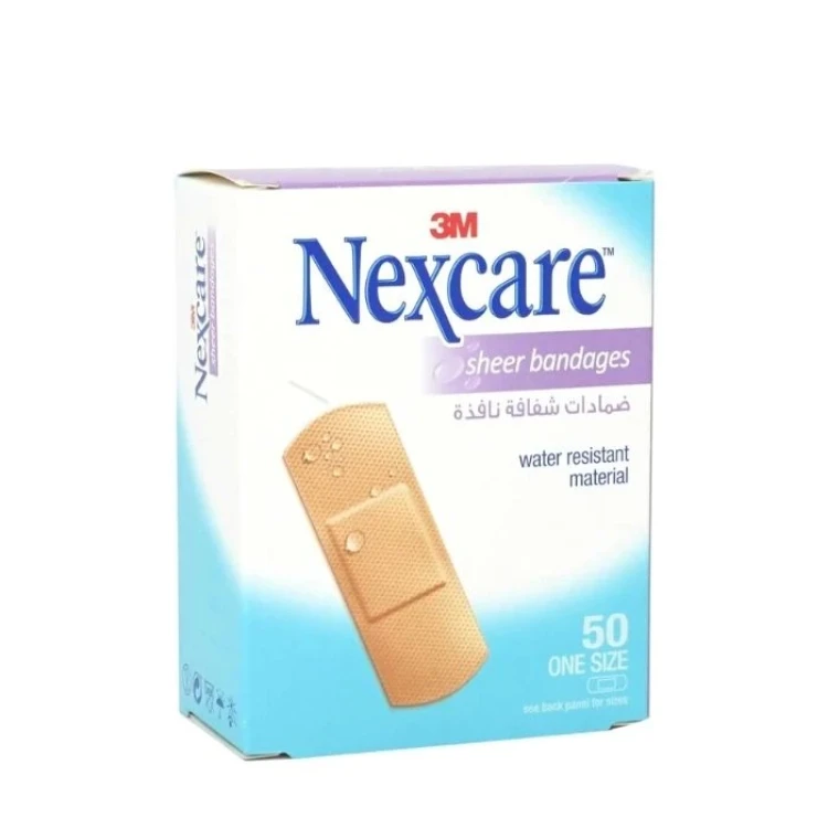 Nexcare Sheer Bandages Asrt. 50's- 658-50