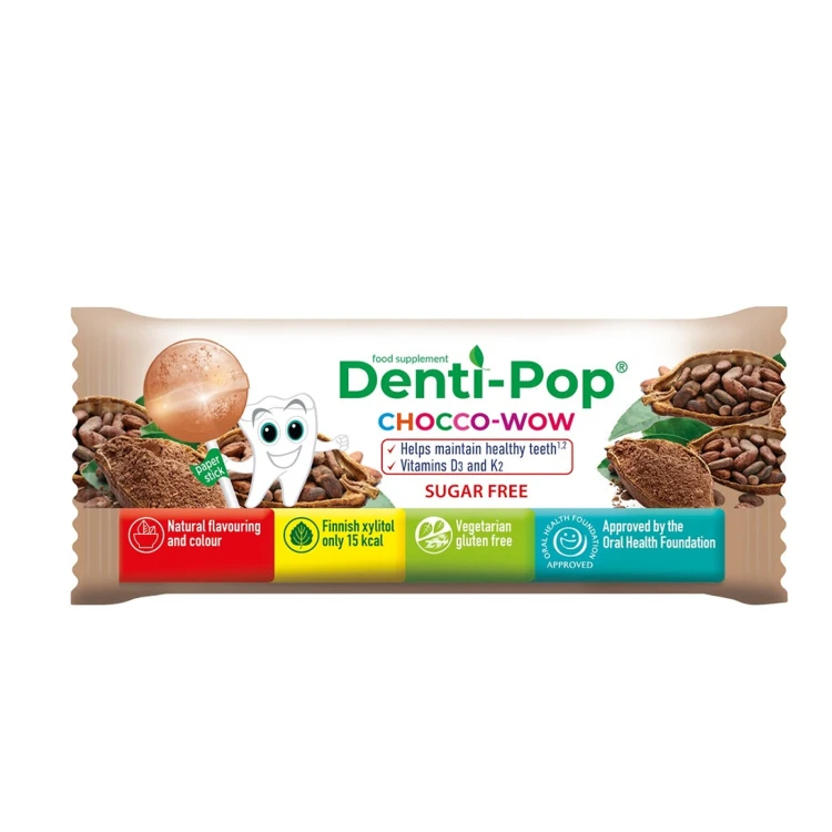 DENTI-POP VITAMIN D3 & K2 (CHOCCO WOW)