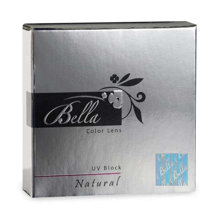 Bella lenses Natural Cool Gray PLANO