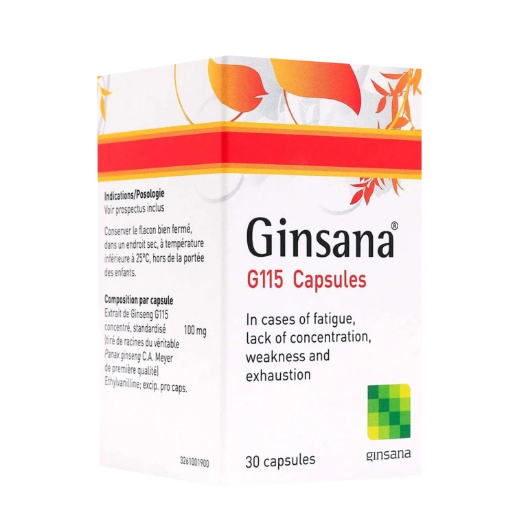 Ginsana Capsule 30'S