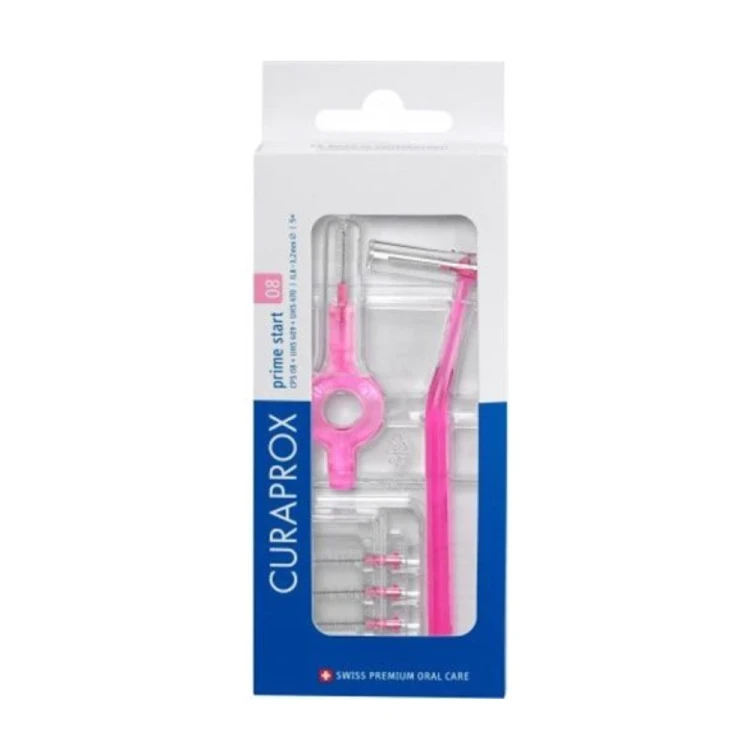 Curaprox Prime Start 08 Interdental Brush with Holder CURA86