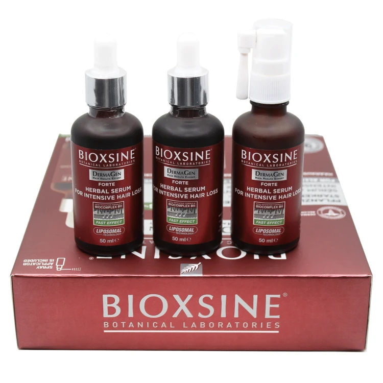 BIOXSINE FORTE SERUM AGAINST HAIR LOSS 3*50ml