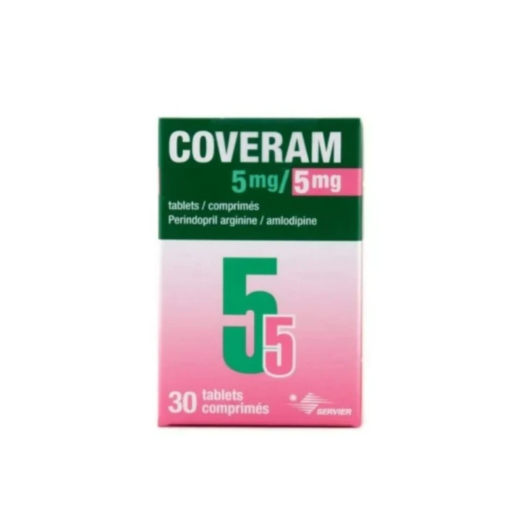 Coveram 5mg/5mg 30 Tablets