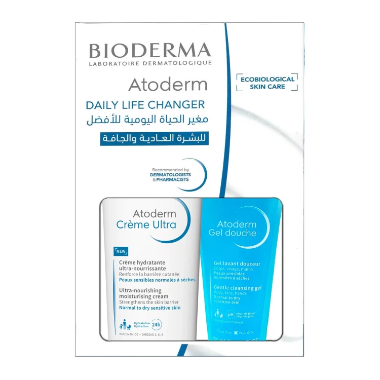 B/D Atoderm Cream Ultra 500ml+Shower Gel 200ml - Offer