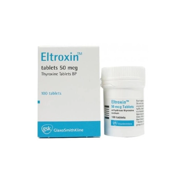 Eltroxin Tablets 50Mcg 100'S