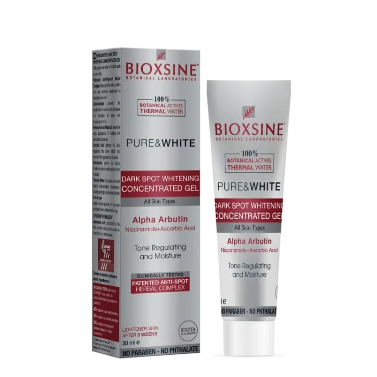 BIOXSINE Pure& White Dark Spots Whitening Conc Gel 30 ml