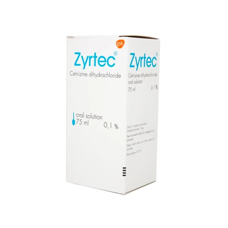 Zyrtec Syrup 75Ml