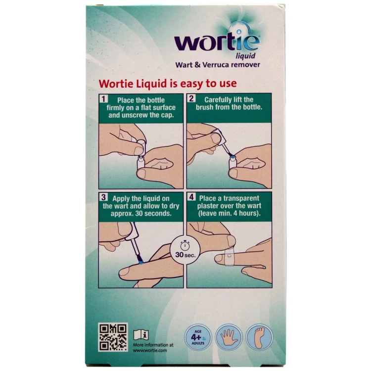 Wortie Liquid Wart & Verruca Remover