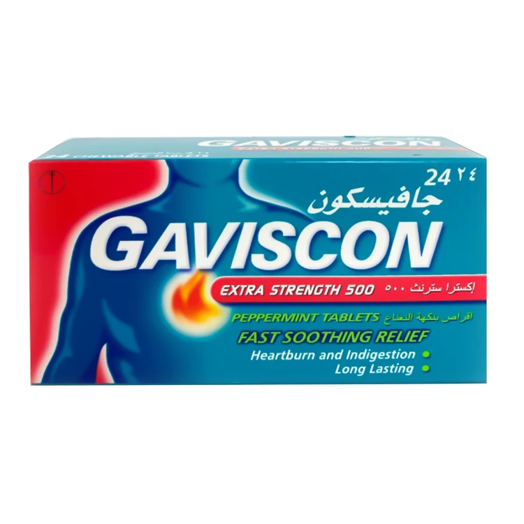 Gaviscon Extra Strength Chewb 24'S