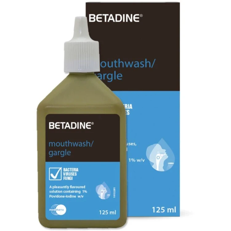 Betadine Gargle&Mouth Wash 125ml