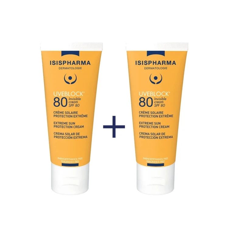 Isis Uveblock Spf 80 Invisible Cream Offer 